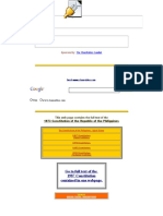 Go To Full Text of The 1987 Constitution Contained in One Webpage