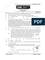 Electrostatics: Level - 0 CBSE Pattern 1. 2. 3. (I) (Ii) 4. 5. 6