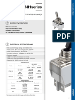 600H-600NH Series: Toggle Switches - High Amperage