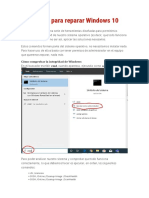 Reparar Windows Con CMD