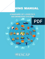 Training Manual: Standard of Logistics Information System