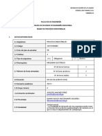 Silabo 2022-I PROCESOS INDUSTRIALES A