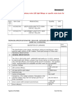 LED FLood Light-Specification Sheet