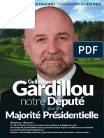 Programme de Guillaume Gardillou, Candidat Sans Étiquette