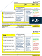 NQT: Date: Term: 1, 2 or 3: Assessment Template And/or Lesson Observation Sheet