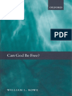 Can God Be Free (William L. Rowe) 