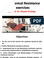 Lecture 6 Mechanical Resistance Exercises