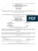 Apple Inc.: Form 10-Q