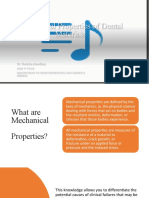 Mechanical Properties of Dental Materials