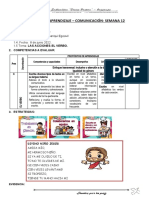 Sesión Comunicación - El Verbo-Semana 12