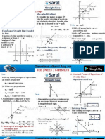 Coordinate Geometry Mind Map