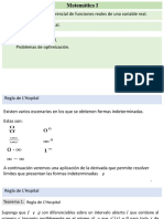 (25-26) LHospital y Optimización