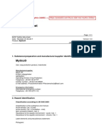 MSDS Thuốc diệt mối Mythic 240sc