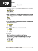 Evaluasi: Modul Geografi Kelas X KD 3.1 Dan 4.1