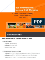 The B2B Emarketplace: Empowering Your Sme Members: 6 World Chambers Congress Kuala Lumpur, Malaysia June 2009