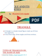 Triangle and Its Properties by Pradhyumn