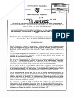 Decreto 979 Del 10 de Junio de 2022