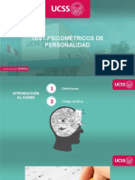 Introducción - Test Psicométricos de Personalidad