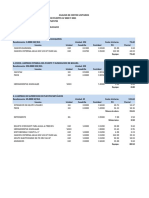 Análisis de Costos Unitarios 2020 Y 2021