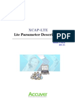 XCAP-LTE Analyzer LTE Parameter Accuver