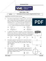 Physics Advanced Level Problem Solving (ALPS-1) - Paper