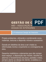 Design de Interiores Gestão de Custos