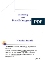 Branding & Brand Management - Week1