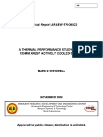 A Thermal Performance Study of The 155MM XM297 Actively Cooled Barrel