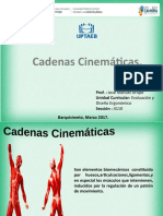 Cadena Cinemática. Ergonomía 