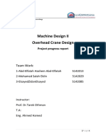 Overhead Crane Design