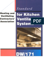 DW 171 Kitchen Ventilation System 1999