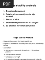 Slope Stability