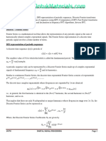 Unit Iii - Discrete Fourier Series & Fourier Transforms Syllabus