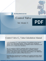 Control Valve: Mr. Mouto Y