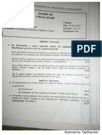 Exames de Fiscalidade