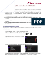 System Firmware Update Instructions For SPH-DA120: Remarks