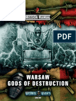 Savage Worlds - Weird Wars - Weird War II - Adv - Warsaw God of Destruction