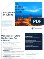 Marinetrans, The Global Ship Spare Forwarder Covers All Ports in China