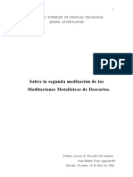 Descartes Segunda Meditación