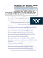 Peer Reviewed Medical Papers Submitted To Various Medical Journals, Evidencing A Multitude of Adverse Events in Covid-19 Vaccine Recipients