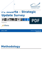 Progressive Conservative Poll, October 2010convention Presentation October 2010