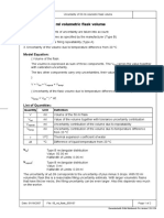 Uncertainty of 50 ML Volumetric Flask Volume: Model Equation