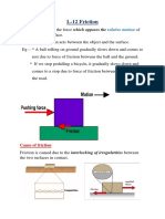 L 12 Friction