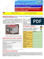 Graficamos La Estructura de Una Edificación para Proponer Soluciones A Un Asunto Público