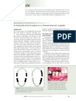 Shortened Dental Arch