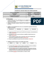 Prueba 2 Quimestral Biologia B