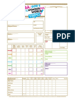 Konosuba TRPG Character Sheet