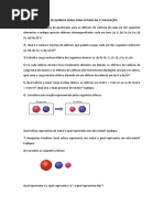 Lista de Exercicios de Química Geral para Estudo Da 1 Avaliação