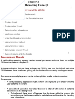 Multithreading Concept: by The End of This Chapter, You Will Be Able To