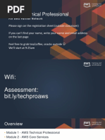 Training Material - AWS Technical Professional Bootcamp - 20200226
